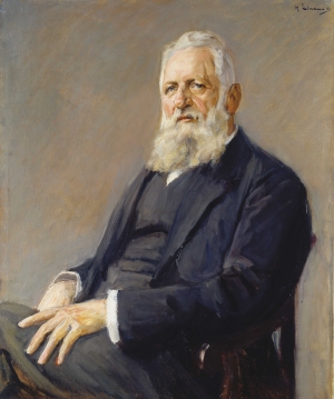 Franz Adickes (Gemälde von Max Liebermann, 1910/11)