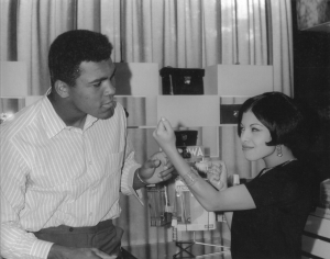 Muhammad Ali beim Shopping mit Sonja Saleh